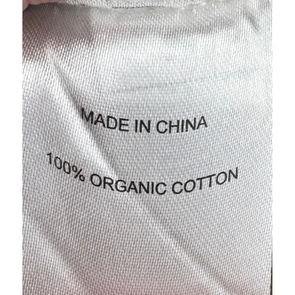 Quince Cropped Polo Sweater Womens Medium Ivory Black Striped Cotton Preppy - Picture 8 of 12